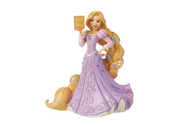 Enesco Disney Traditions Collection by Jim Shore Tangled Rapunzel Enchanted Princess Deluxe Figurine- Stone Resin Hand Painted Collectible Rapunzel Disney Figurines Home Decor Large Statue, 14.5 Inch