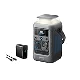 Anker SOLIX C300 DC Power Bank Station, Outdoor 288Wh (90,000mAh), Portable Power Station, LiFePO4 Battery, 300W Solar Generator, for Camping, Traveling, and Emergencies