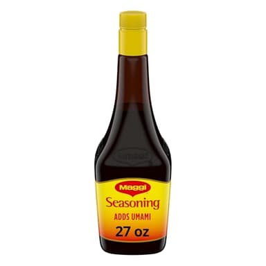 Maggi Seasoning, Umami Seasoning, add a delicious roasted flavor without adding meat, no added MSG, 27 fl oz Bottle