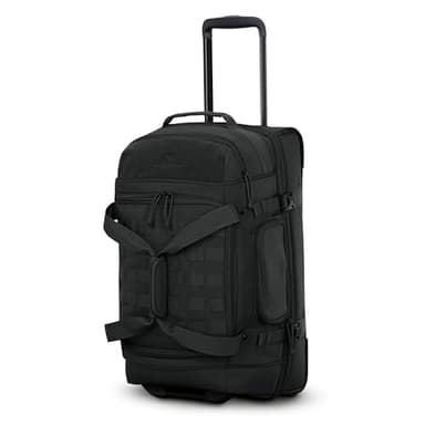 High Sierra Pathsetter Wheeled Carry-On Duffle - Black
