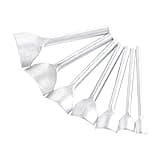 7pcs Arc-Shaped DIY Leather Craft Tools Quarter Circle Punch & Edge Cutter for Strap Belts, Wallets & Bags (10-40mm) 1