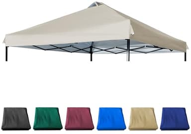 Canopy Cover with Air Vent for 12x12 Canopy Frame, Canopy Cover ONLY,(Beige)