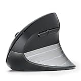 Nulea M513 Wireless Vertical Mouse, 2.4G USB Connection Ergonomic Mouse, Adjustable DPI 800/1200/1600, Carpal Tunnel Mouse with Comfy Tracking, 5 Buttons Mouse for Laptop, PC, Desktop, Windows, Mac OS