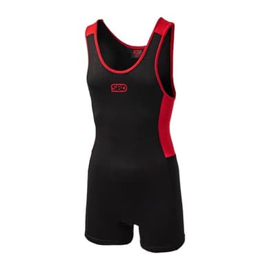 SBD Men’s Powerlifting Singlet – IPF Approved Weightlifting Singlet – Durable Compression Lifting Suit Made in Great Britain