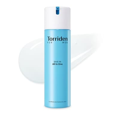 Torriden DIVE IN FOR MEN All In One 200ml (7.05 fl. oz) | All-In-One for Inner Moisturizing and Sebum Care | Hyaluronic Acid, Panthenol, Allantoin