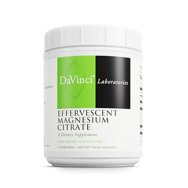DaVinci Labs - Effervescent Magnesium Citrate - 75 Servings - 18.22 Oz