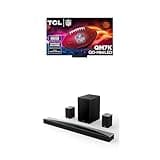 TCL 75-Inch QM7K QLED 4K Smart QD-Mini LED TV with Google TV (75QM7K, 2025 Model) + Q85H Q Class 7.1.4 Channel Sound Bar with Dolby Atmos