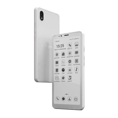 Bigme HiBreakS Epaper Smart Phone,3300mAh Battery, 8-Core Processor, 6GB+128GB, 5.84 Inch Mobile Phone, Dual Camera, White (Black and White)