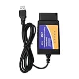 ELM327 OBD2 USB Adapter, Diagnostic Coding Tool for Lincoln Mercury Vehicles, ELMconfig Scanner OBDII Scan Tool with MS-CAN/HS-CAN Switch for Windows, Not Competible with Mustang Ford Mozda