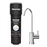 Waterdrop 10UB Under Sink Water Filter, Reduces PFAS, PFOA/PFOS, Lead, Chlorine, Bad Taste, NSF/ANSI 42 Certified, 8K Gallons, Easy Installation
