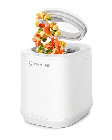 4L Electric Composter for Kitchen, Smart Countertop Compost Bin, Odorless | Low Noise | Auto-Cleaning | Turn Food Waste into Fertilizer Composter Home Indoor Fertilizer Machine