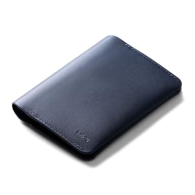 Bellroy Passport Cover (slimline travel wallet/pouch with card slots and space for cash plus travel documents) - Navy