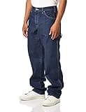 Dickies mens Relaxed Fit Carpenter jeans, Indigo Blue, 32W x 36L US