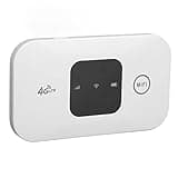 4G LTE Unlocked Hotspot Device, Mobile Hotspot Router with SIM Card Slot, Up to 150Mbps Download Speed, Support 10 Users Connection, Portable for Travel