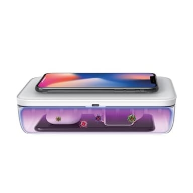 Cleanse Crate UV Phone Sanitizer Box Modern UV Sanitizer for Smartphones and More | Large Capacity | Fast Disinfection