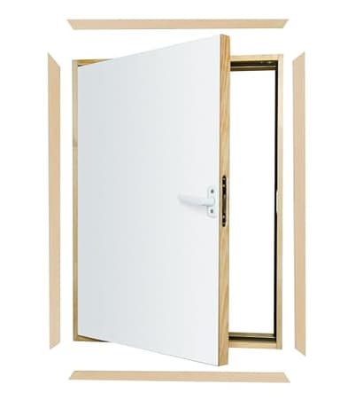 DWK Wall Hatch 27 in. x 35 in. Wooden Insulated Access Door