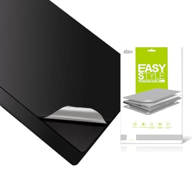 4 in 1 3M Vinyl Full Laptop Skins Sticker for 2021~2026+ MacBook Pro 14 Inch 14.2" M2 M3 M4 M5 (Model: A2442/A2779/A2918/A2992/A3112/A3401/A3185/A3434/A3426/A3427) - Space Black