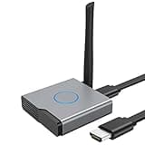 Wireless HDMI Display Dongle Adapter, Wireless Receiver, Streaming Media Video/Audio/File HDMI Wireless Extender from Laptop, PC, Smartphone to HDTV Projector Monitor