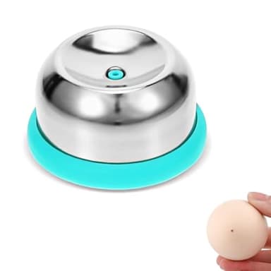 Egg Piercer Tool for Hard Boiled Eggs – Stainless Steel Needle with Safety Lock – Prevents Cracking, Easy Peeling – Egg Pricker for Cooking, Boiling, Steaming – Kitchen Gadget & Egg Cooker Accessory