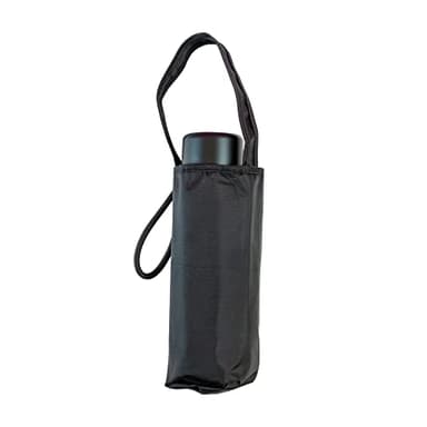 Totes MICRO MINI PURSE MANUAL UMBRELLA-MANY STYLES (Black Square)