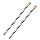 Xiny Tool Pressure Washer Extension Wand, 17 Inch Stainless Steel with 1/4" Quick Connect Power Washer Lance, 2 Pack