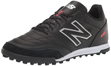 New Balance Men's 442 V2 Team TF Soccer Shoe, Black/White, 11.5 Wide US