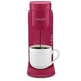 Keurig K-Express Single Serve K-Cup Pod Coffee Maker, 3 Brew Sizes, Strong Button Feature, 42oz Removable Reservoir, Island Berry