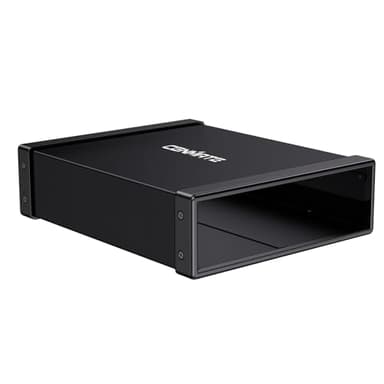 cenmate 5.25" Blu-Ray/CD/DVD SATA Drive Enclosure with USB A/C 3.0, 5.25 Drive Enclosure, Optical Drive Enclosure fit Any Drive Depth up to 171mm, Aluminum Alloy(Optical Drive not Included)