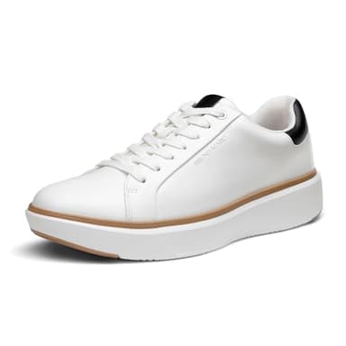 Bruno Marc Men's Dress Fashion Sneakers Casual Shoes,Size 10,White,SBFS2418M