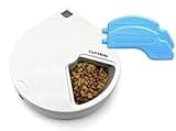 Cat Mate C500 - 5 Meal Digital Automatic Feeder with Ice Packs for Cats and Small Dogs