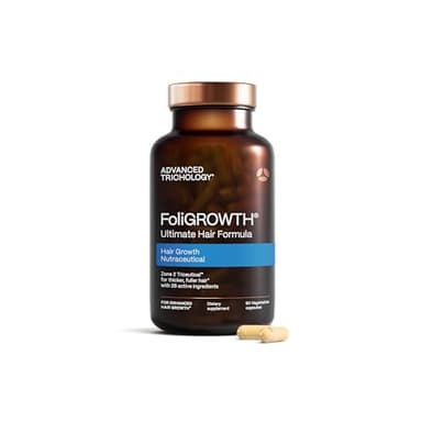 FoliGROWTH® Hair Growth Supplement for Women & Men | For Thicker, Fuller Hair | American Hair Loss Association Approved | Supports Thinning Hair