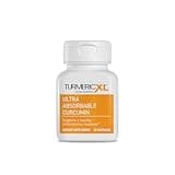 TurmericXL Natural Joint Support Supplement 250mg Turmeric Extract Delivers 45x More Curcumin - High Absorption, Gluten-Free – 30 Veggie Capsules