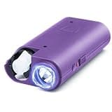 Stun Gun and Pepper Spray Combo, Protection for Women Self Defense 3-in-1 Kit, Stun Gun Pepper Spray with Flashlight, 175 Lumens, 1.44 MC Formulation, 16 ft Range, Rechargeable Battery, USB