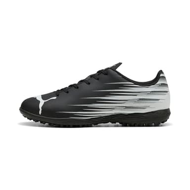 Puma Men's ATTACANTO Turf Trainer Soccer Cleat, Puma Black-Puma White, 10.5