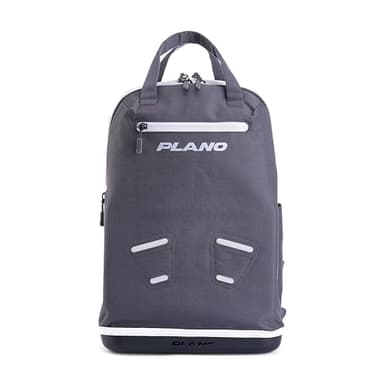 Plano Weekend Softside 3700 Tackle Backpack, Cutting-Edge Fishing Tackle Bag, Molded Waterproof Base, Spacious Storage, Die Cut Tool Sleeves, Daisy Chain Attachment Points