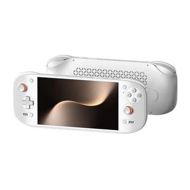 AYN Odin 2 Portal Pro Retro Handheld Game Console - Snapdragon 8 Gen 2, 12+512GB, 7" 1080P OLED Touch Screen, 120Hz Refresh Rate, 8000mAh, Android 13, Android Gaming Handheld (White)