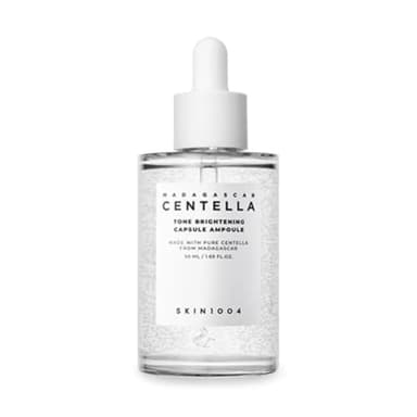 SKIN1004 Tone Balancing Capsule Ampoule, Niacinamide & Centella Serum for Face, Korean Hydrating Facial Serum to Help Balance Uneven Skin Tone with Tranexamic Acid, Korean Skincare, 1.69 fl oz / 50 ml