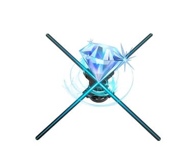 3D Hologram Fan,27.5 Inch 3D Hologram Led Fan Projector 832 HD LED Beads, Holographic Fan Advertising Support APP+Remote+Bluetooth Audio+Splicing,for Store ,Halloween,Christmas