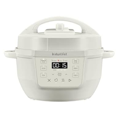 Instant Pot 4QT RIO Mini 7-in-1 Multi-Cooker, Pressure Cooker, Slow cook, Sauté, Steam, Rice Maker, Yogurt, & Warmer, Sea Salt, 4 Quarts