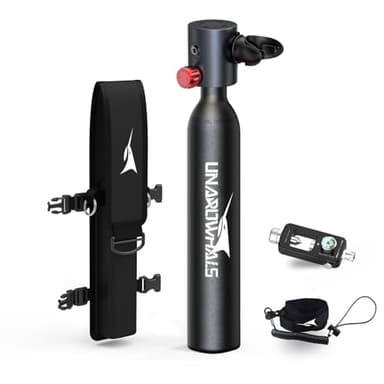 UNAROWHALS Mini Scuba Tank, 0.5L Scuba Diving Tank,DOT Certification Dive Tank
