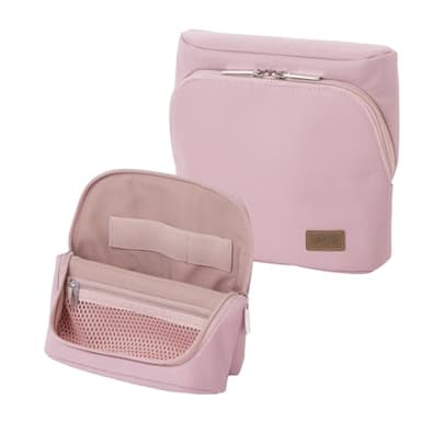 ソニック(Sonic) Sonic Utlim Sma-Sta Ash Wide Mobile Standing Case, Workspace Bag, Converts Into Stand for Smartphone, Stationery, Tech Accessories, Makeup Brush Holder, and More, UT-8655-P, Pink