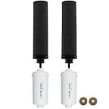 Renami Gravity Water Filter Replacement for Berkey® BB9-2® Black Filters & PF-2® Fluoride Filters, Compatible with Berkey® Gravity Water Filter System, Combo Pack