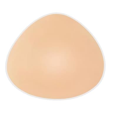 NORFULL Silicone Breast Form Mastectomy Prosthesis Triangle Concave Bra Enhancer Insert, BB Cup 350g/piece