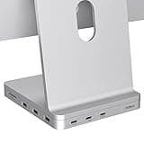 Inateck USB C Hub for iMac, Docking Station Compatible with iMac 24 Inch 2021/2023, USB 3.2 Gen 2, 8-in-1 Aluminium USB Hub with NVMe SSD Enclosure, USB C 10 Gbps and SD/TF Card Reader, DK2001