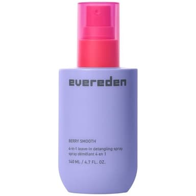 Evereden Kids Detangler Spray: 4-in-1 Leave-In Hair Spray | Detangle, Moisturize & Fight Frizz | Easily Tackle Even the Toughest Knots | Clean & Vegan All types of Hair Product for Kids