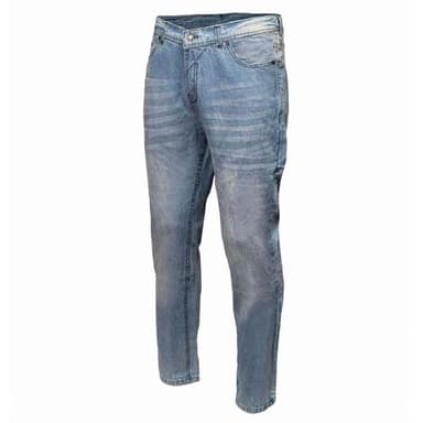 Milwaukee Leather MDM5002 Men's Metro Blue CE Armored Motorcycle Riding Denim Jeans Reinforced w/Aramid Fibers - 38