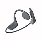 Raycon Bone Conduction Headphones, Open-Ear Bluetooth Sports Earbuds with Mic, IP68 Water Resistant Headset for Workout and Running, 13hr Playtime (Gray)