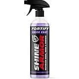 Ceramic Coating Top Coat for Cars Fortify Quick Car Wax Polish Spray Waterless Wash & Wax Hydrophobic Polish & Polymer Paint Sealant Detail Protection 16 Fl Oz by SHINE ARMOR