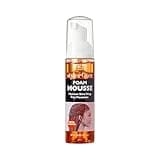 Red by Kiss Foaming Mini Travel Size Mousse, Maximum Shine Wrap Mousse, Reduce & Prevent Frizz, Define Curls, Hold Styles, Nourishes Dry & Crips Hair (Hibiscus + Shea Butter)