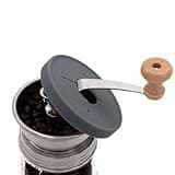 Coffee & Spice Grinder Stainless Steel Lid Accessory Attachment with Silicone Cover for Regular Mouth Mason Jars